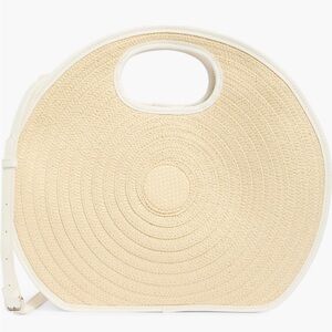 Raffia crossbody bag